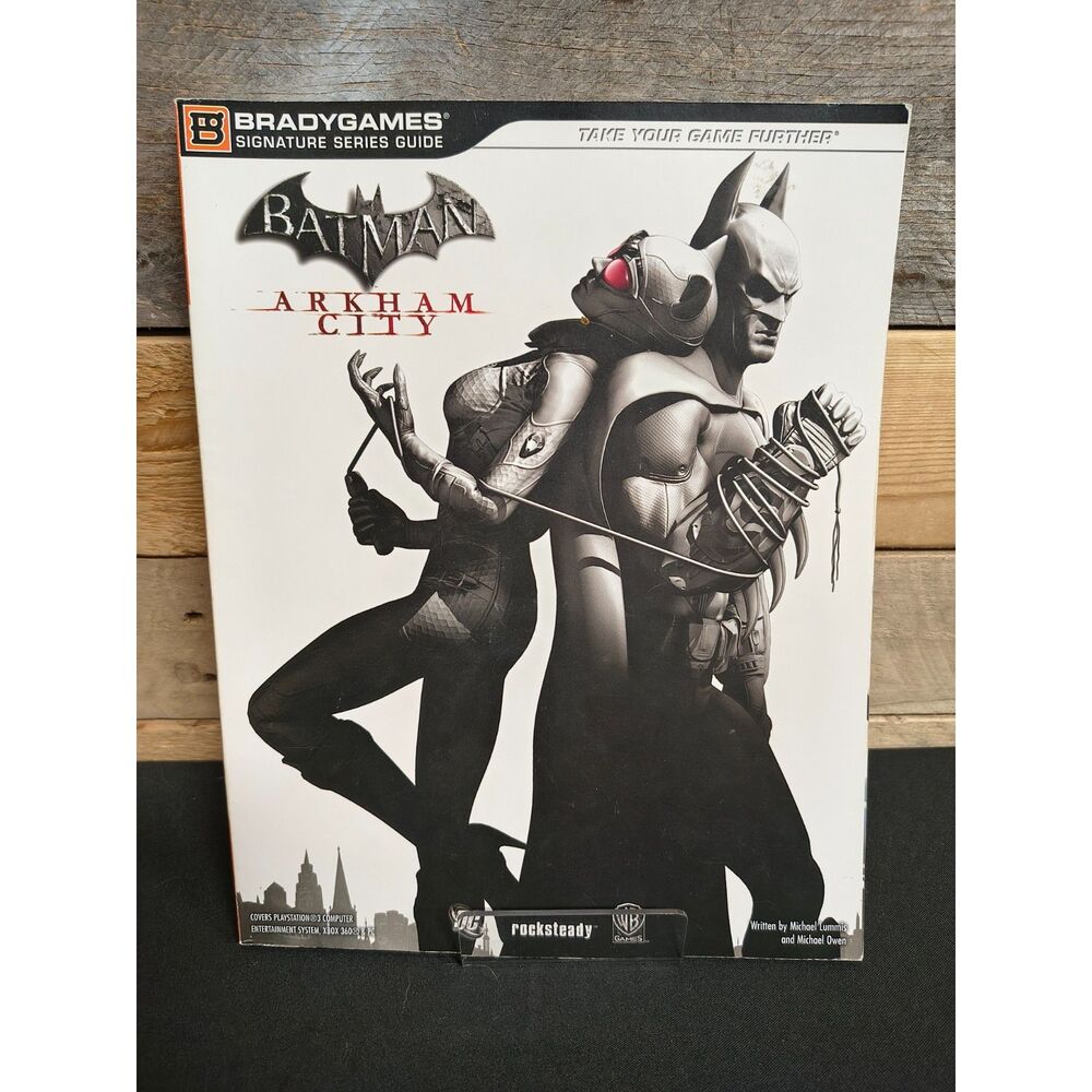 Batman Arkham City Brady Games Signature Series Guide 752073013523